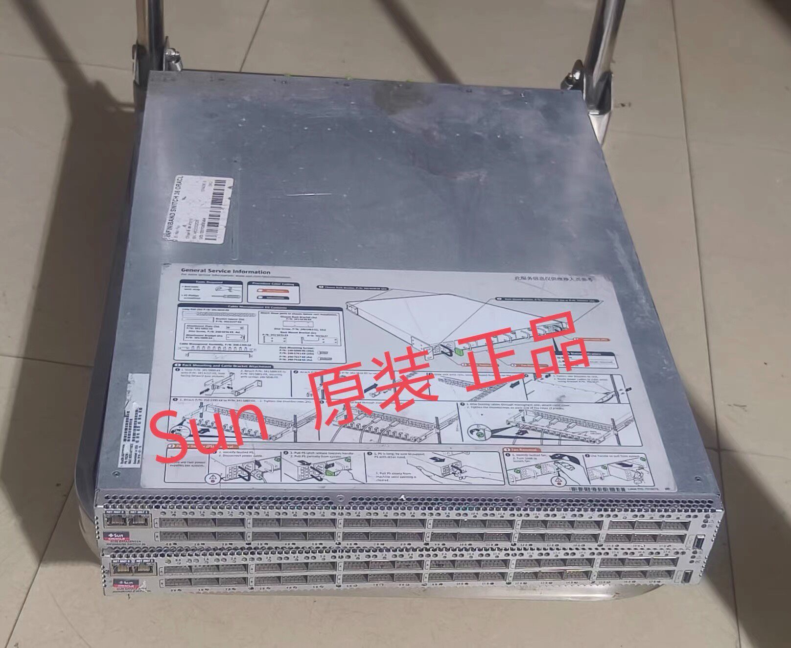 Sun Oracle 3019  36口40G 数据 交换机