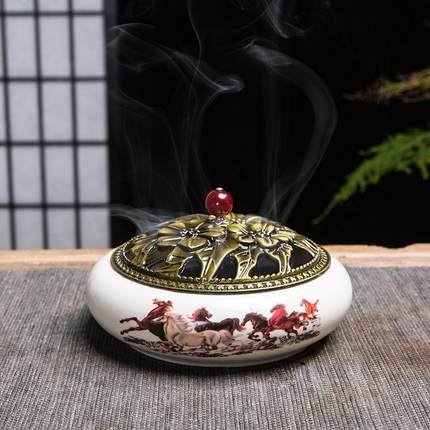 香炉高级感新款迷你精致香薰炉小号室内居室创意号冥想民宿香盒薰