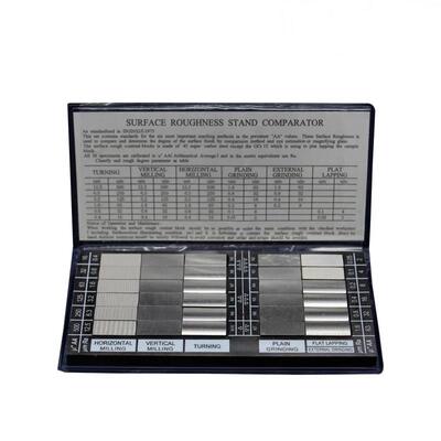 出口笔记本表面粗糙度比较样板Ra0.05-12.5um0.012-6.3um对比样块