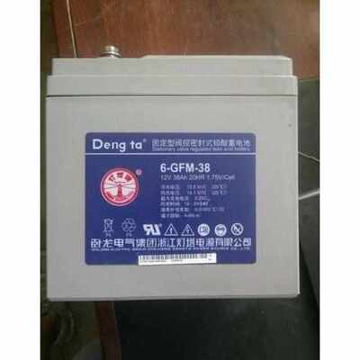 DengTA蓄电池6GFM24灯12V38AH6H100AH200AH塔2V300AH400AH650AH