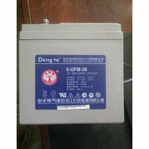 DengTA蓄电池6GFM24灯12V38AH6H100AH200AH塔2V300AH400AH650AH