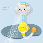 Bathing Cute Swimming Baby Spraying Toys Water Clouds Bath