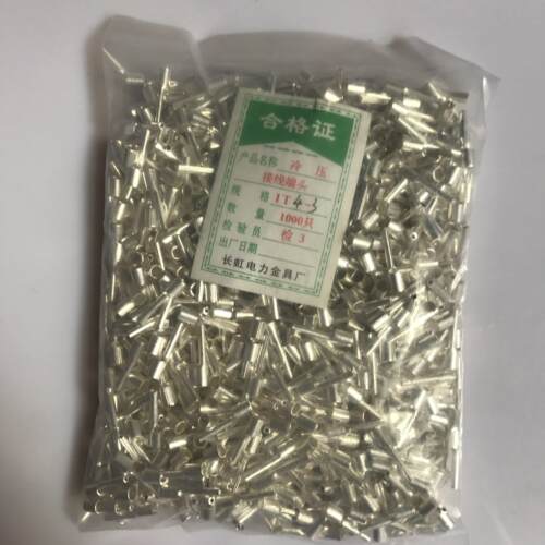 品质保证 IT4-3 冷压接线端子/接线端头/针形插针 裸端子 1000祇