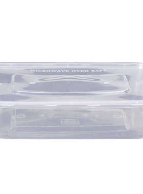 一次性餐盒透明1200ml打包盒外卖送餐盒黑色长方形盒加厚带盖批发