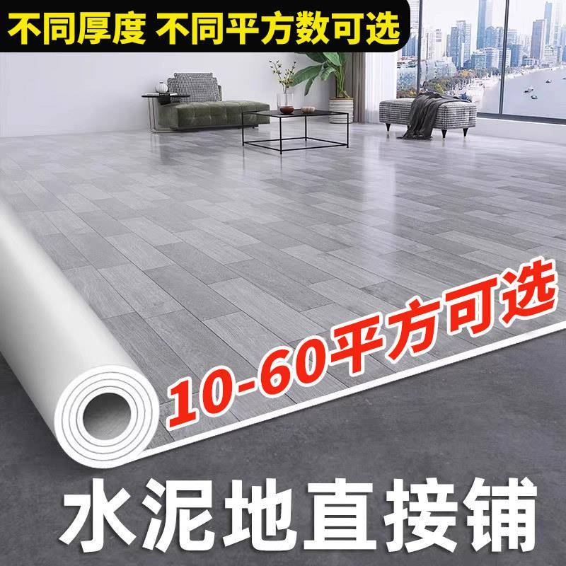 加厚地毯地板革水泥地直接铺家用地面铺垫卧室防水地垫大面积全铺