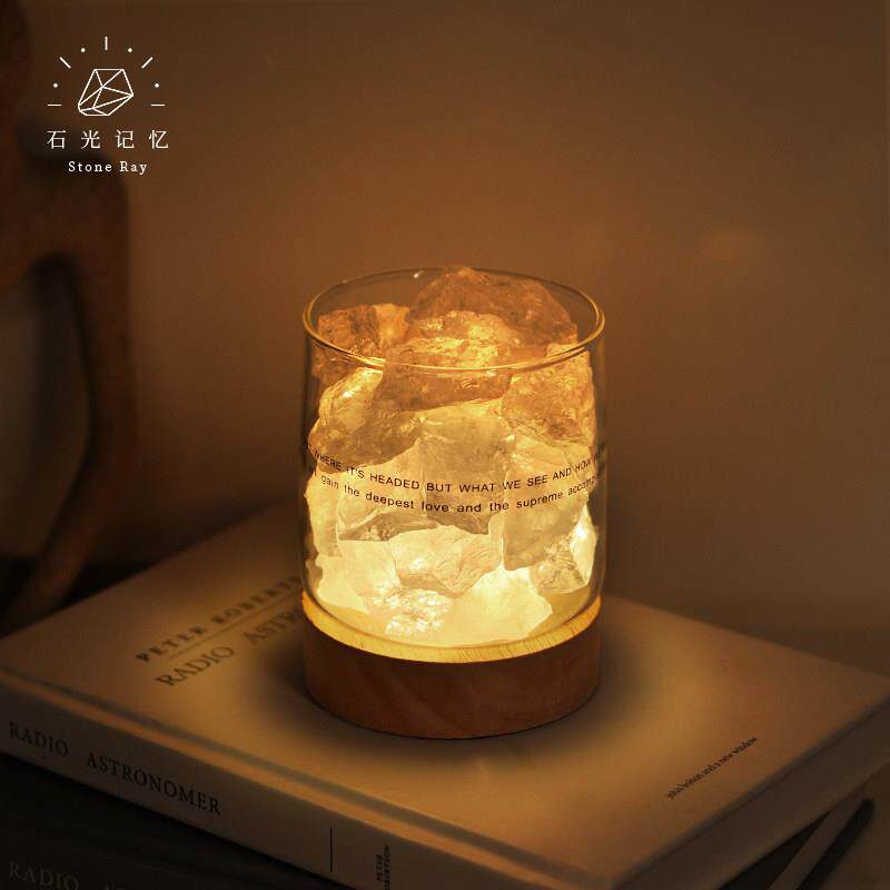 小夜灯手机遥控卧室床头台灯智能语音usb轻奢高级感声控定时睡眠