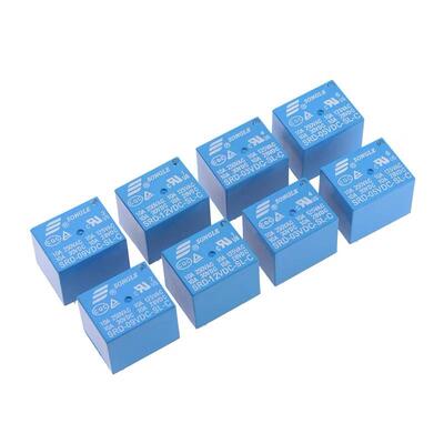 松乐继电器SRA SRC SRS SRU SRD-05V 12V 24VDC-SL-A-C AL 4/5脚