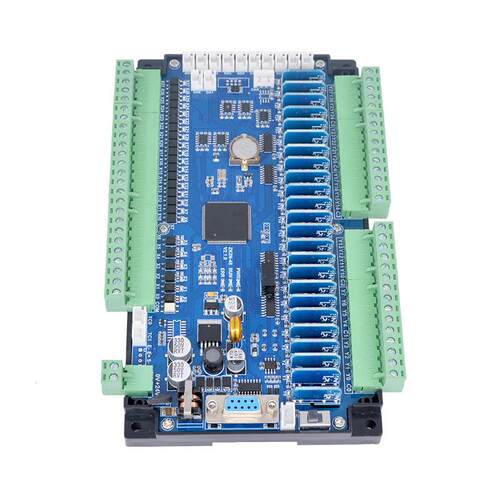 厂家直供领控PLC工控板ZK2N-48MR MT10AD2DA兼容三凌菱FX2N控制器
