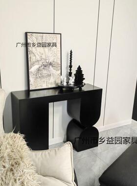 欧USI式玄关壁炉古架酒店大厅廊置台中民走宿装饰柜入户玄关物桌