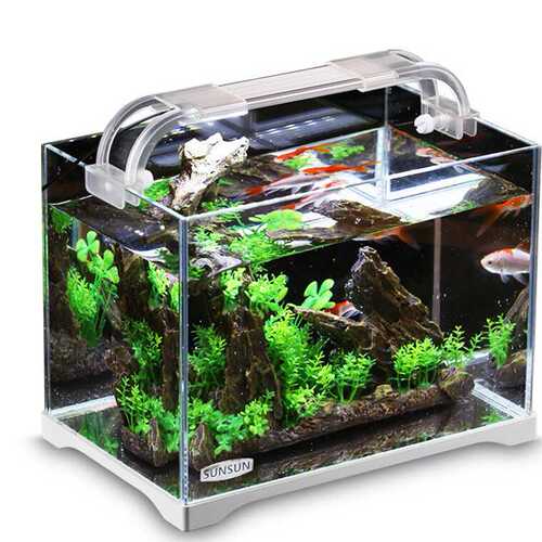 客厅鱼缸缸中型厂家直销生态水族箱白缸桌面小型斗鱼缸超水草玻璃