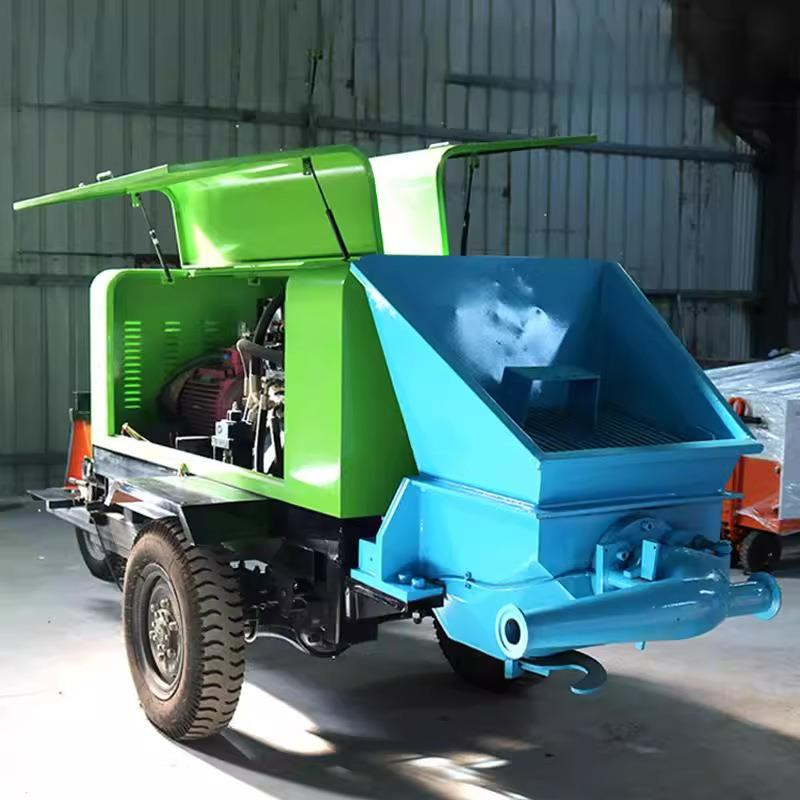 晟煜混凝土湿喷机边坡支护隧道喷锚护坡喷浆机湿式液压喷射机