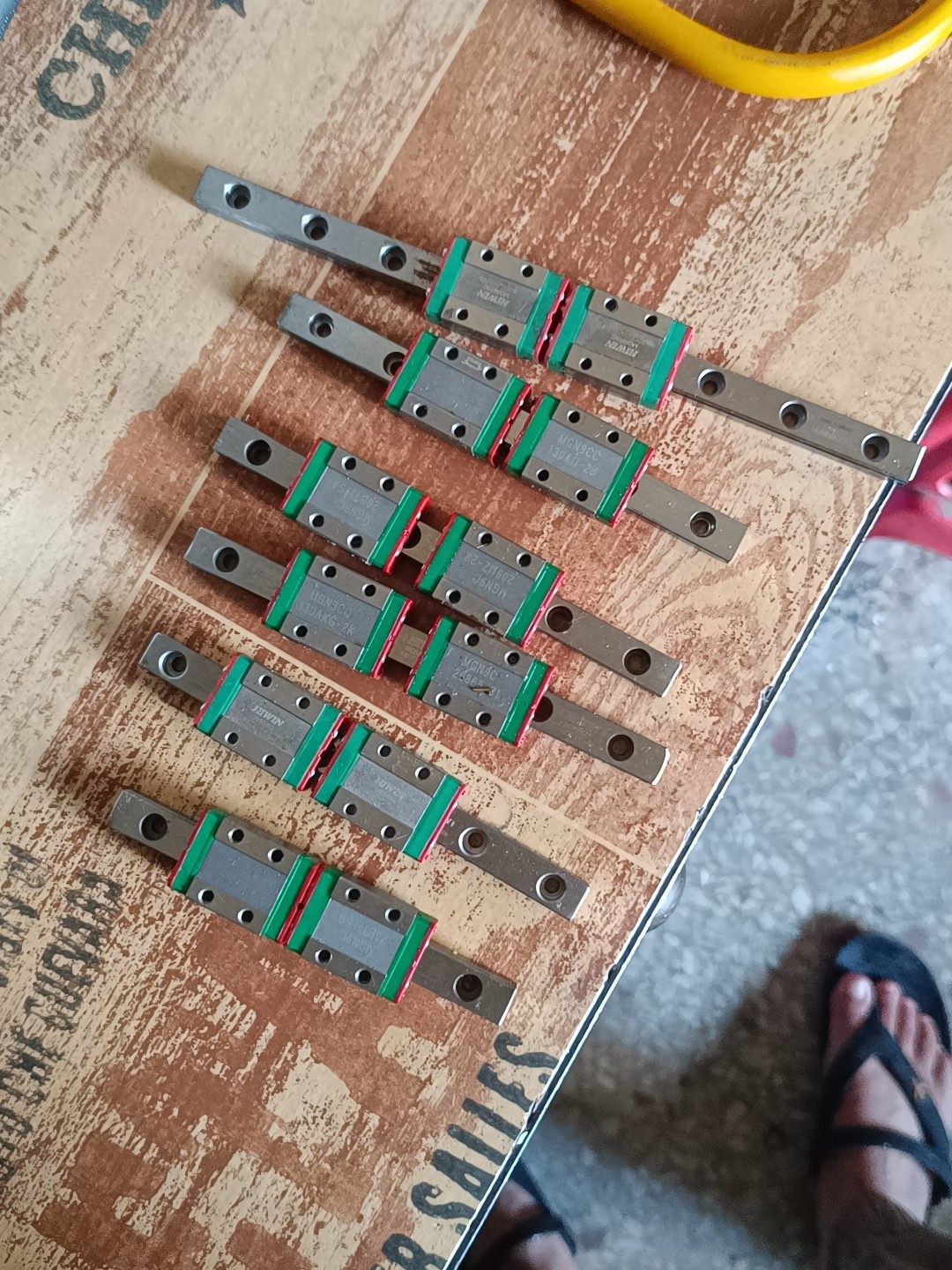 MGN9CC导轨滑块长100左右一轨两滑块，两条起包邮