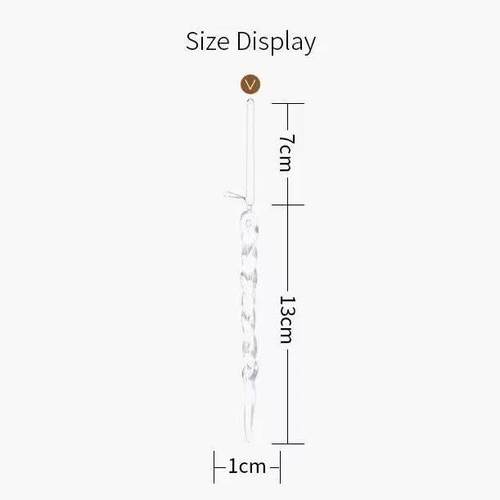 12/24/36pcs Crystal Clear Christmas Tree Ornaments Icicle De