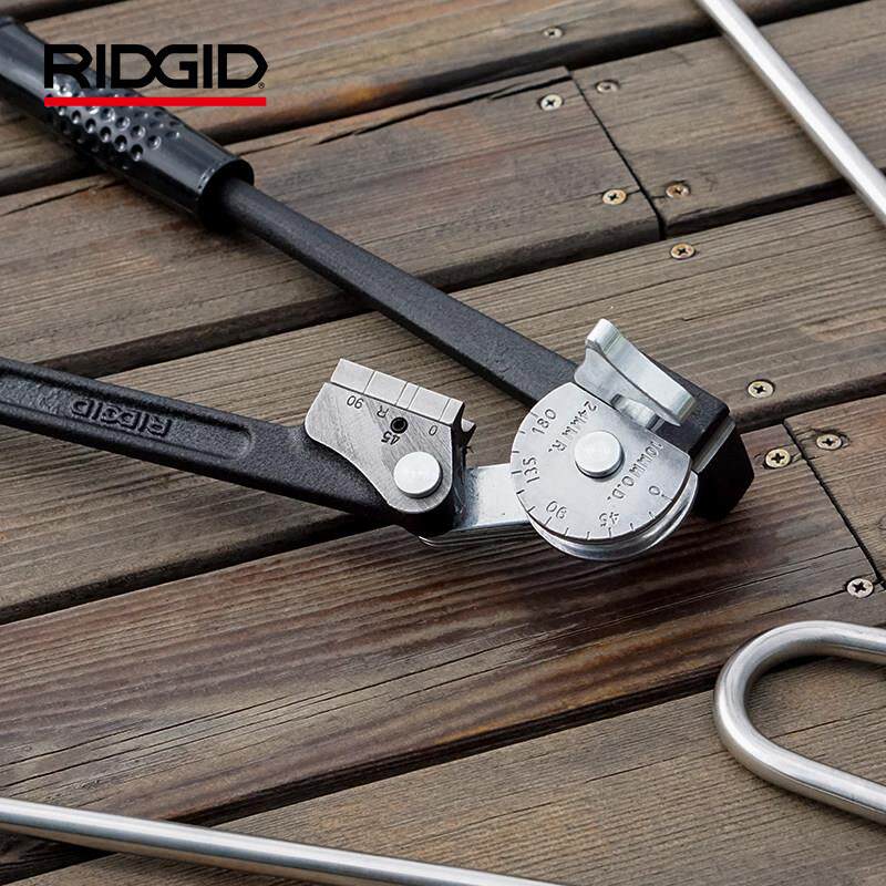 里奇弯管器美国RIDGID工具进口仪表管铁管不锈钢管铜管手用弯管器