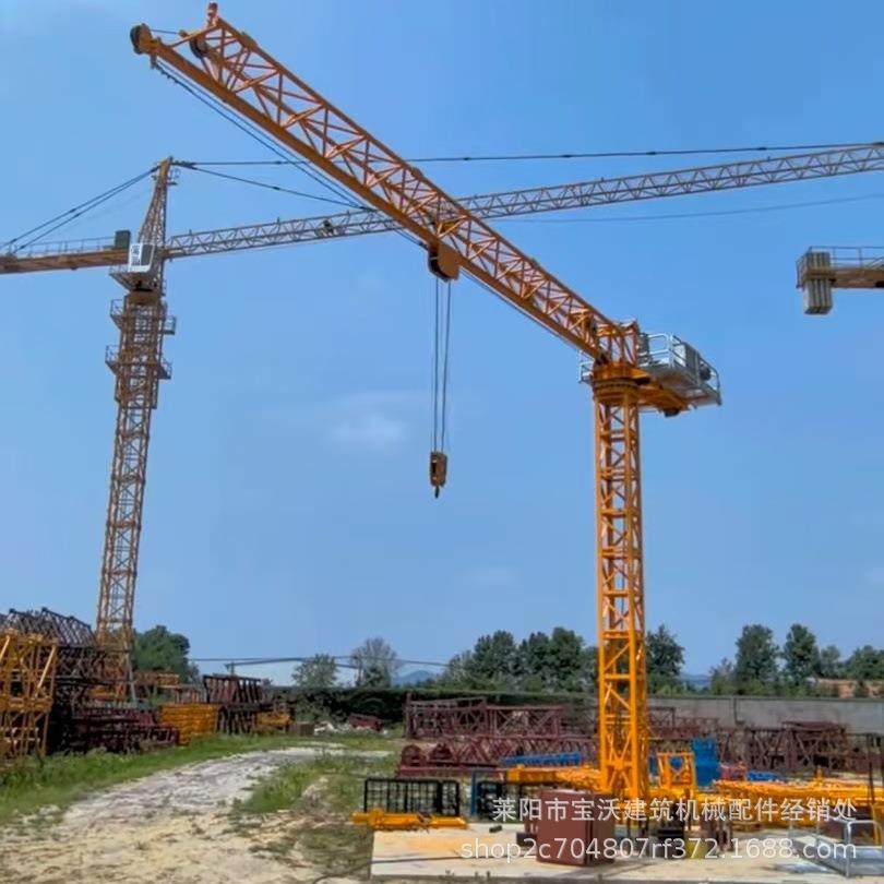 建筑工地用迷你1吨小塔吊10米臂长无线遥控小塔机塔式起重机