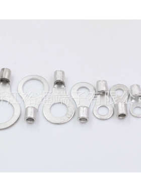 RNB5.5-3/4/5/6/8/10/12 O型裸端子AWG12-10 1000只/包多尺寸可选