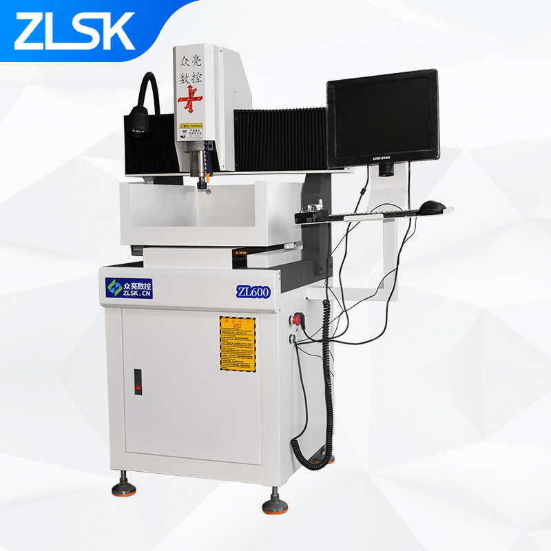 东莞ZLSK600小型数控四轴cnc雕刻机 全自动金属模具五轴精雕机