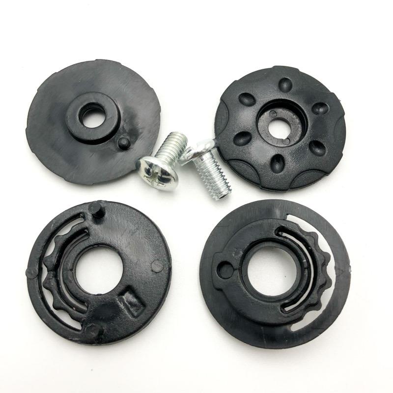 头盔配件卡扣大全AD野马DFG型号固定电动摩托车镜片螺丝底座旋钮