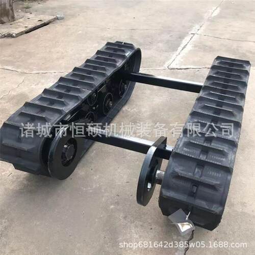 农用收割机橡胶履带底盘农机工程橡胶履带底盘履带底盘运输车