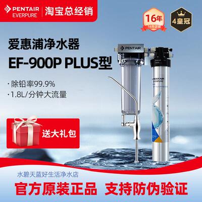 滨特尔爱惠浦EF-900P净水器家用厨房直饮水龙头过滤器净水机超滤