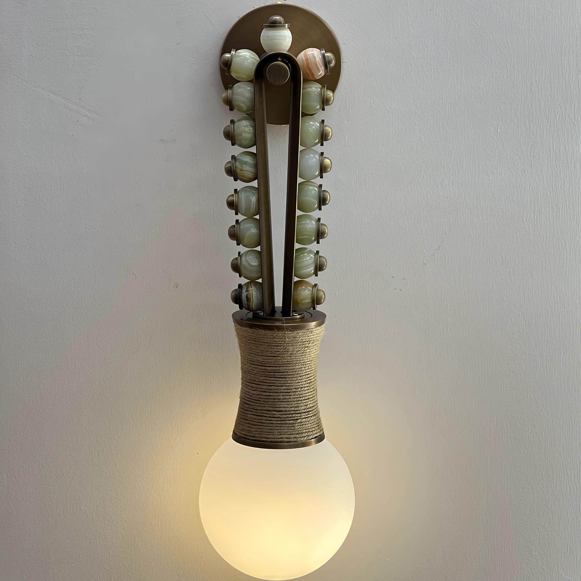 复古设计样板房壁灯茶室卧室客厅床头吧台酒店别墅走廊洞石装饰