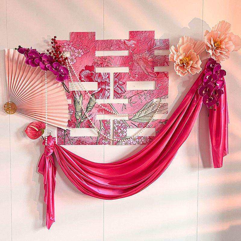 婚礼装饰新房整套婚房布置套装男方婚庆卧室女方拉花灯笼结婚用品