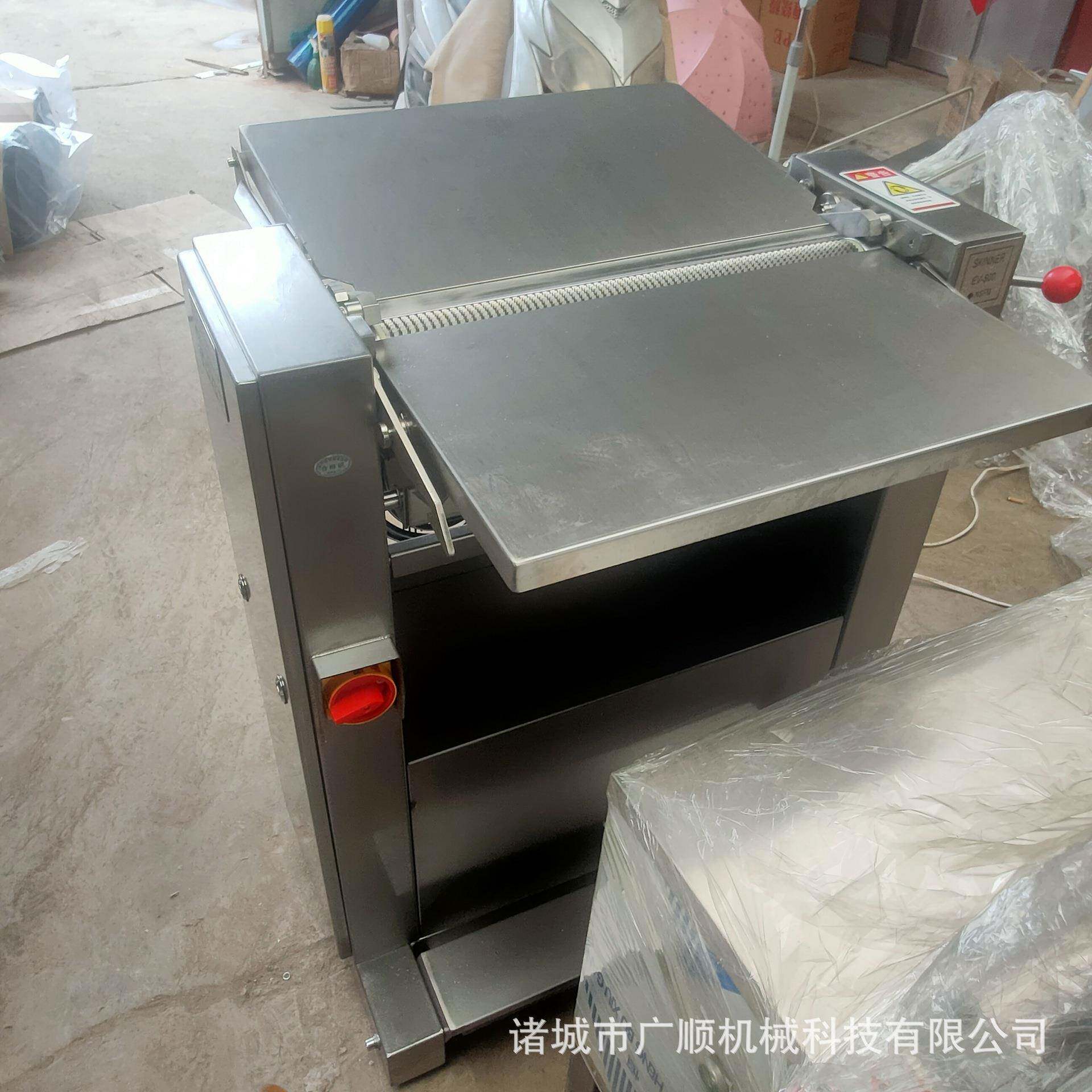 304不锈钢猪肉剥皮机厚度可调糟头肉刮皮机 猪肉剥皮机