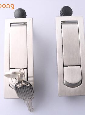 MS606-1-2按钮弹跳平面锁工业配电箱柜门锁 工业机械设备铁皮柜锁