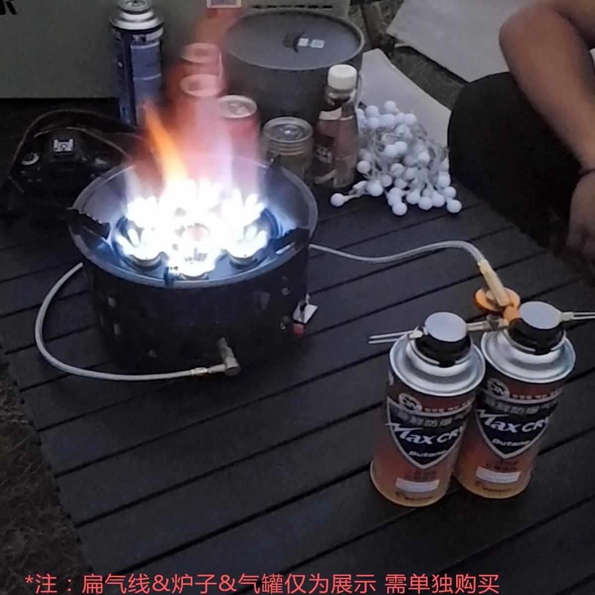 气罐丁烷二舱供舱一卡式罐户外燃气卡式瓦斯仓燃料能量自驾长炉具