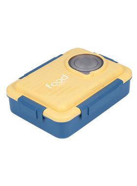 lunchbox学生饭盒不锈钢分格密封上班族便携式注水保温餐盒