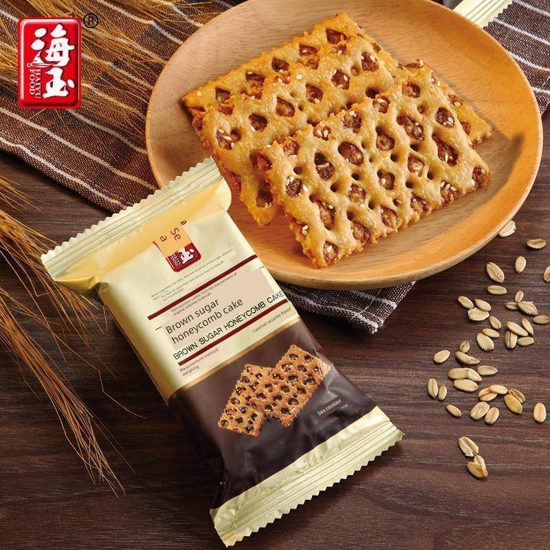 山西特产海玉红糖蜂窝饼脆饼硬饼千层饼杂粮饼芝麻饼