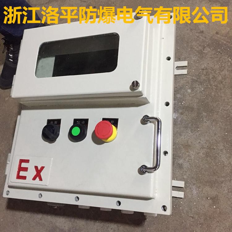 带小门视窗7寸触摸屏防爆电源仪表控制箱配电箱接线箱防爆电柜BXK