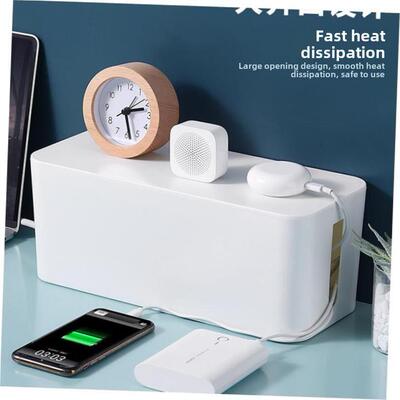 cable box organizer tv storage wire socket line management