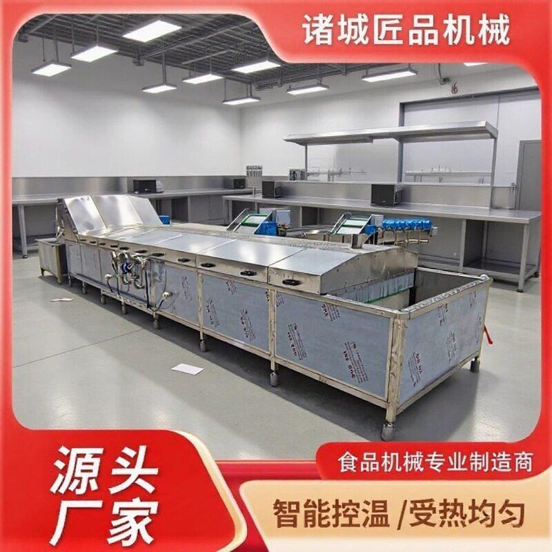 果冻蜂窝式巴氏杀菌线蒸汽加热低温杀菌机全自动巴氏灭菌设备