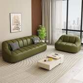 小户型客厅新款 沙发现代简约家用公寓出租房酒店办公轻奢直排接待