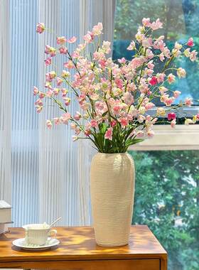 铃兰花仿真花客厅轻奢高端装饰花艺插花艺摆件餐桌假花摆设花束