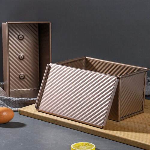 Loaf Pan with Cover Toast Box Mold Bread Baking Tools Cake