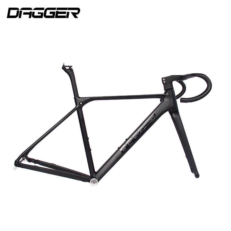 DAGGER铝合金内走线公路车架车架碳纤维桶轴前叉平把超轻内走线架
