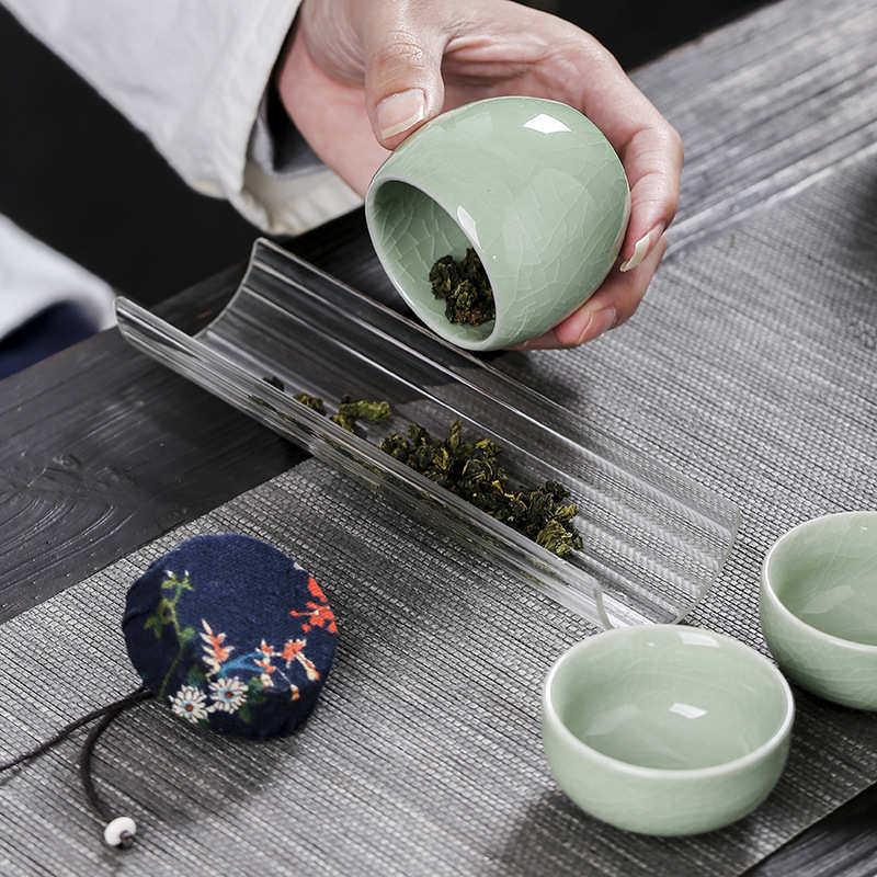 套装客快 定茶壶杯单人茶具logo一壶茶杯旅行二杯制便携功夫哥窑