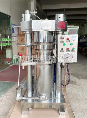 全自机动榨榨油器商用油坊大型芝麻油机设备厂香家立BAM式液压油