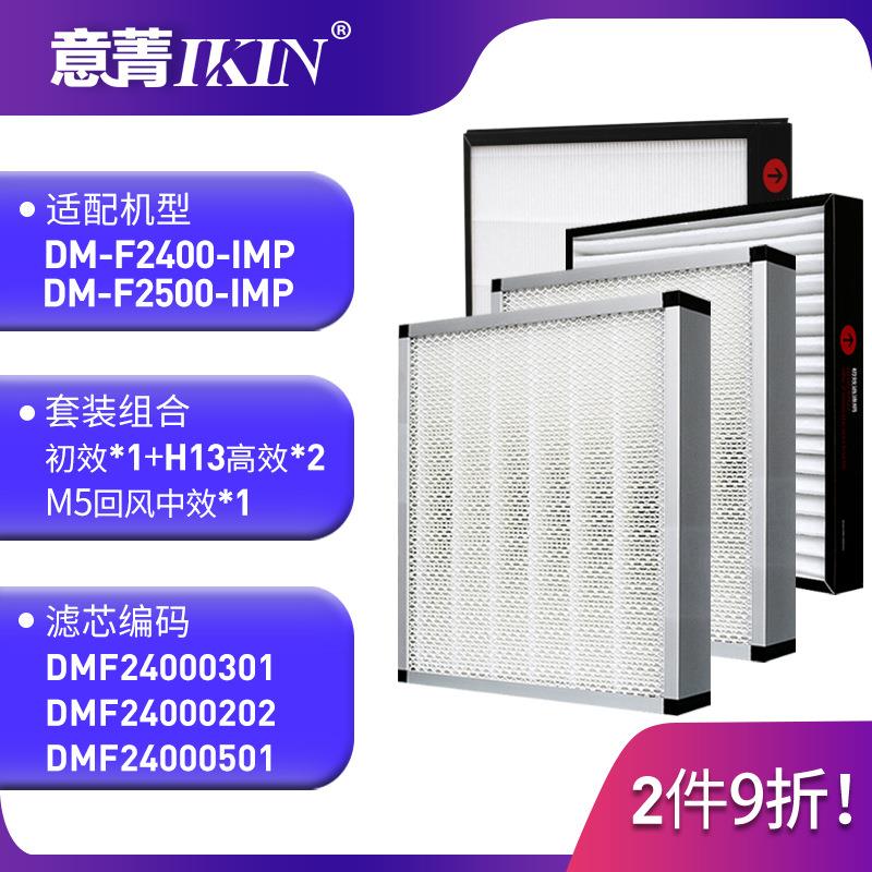 适配造梦者新风机净化过滤网DM-F2400-IMP DM-F2500初效滤芯滤网