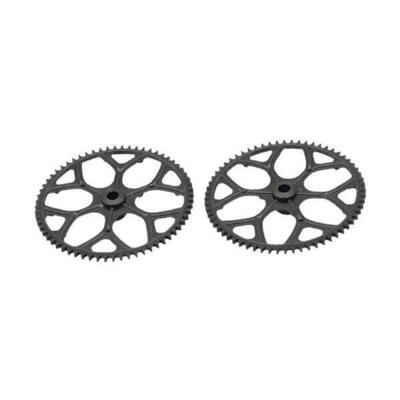 2 Pieces RC Helicopter Gears Set Upgrade Part Lightweight
