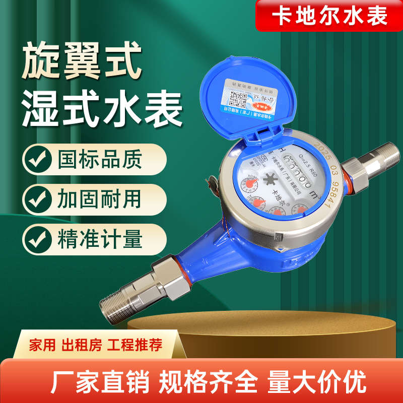 家用自来水水表户外专用防冻数字计量机械热水干式工业大口径水表