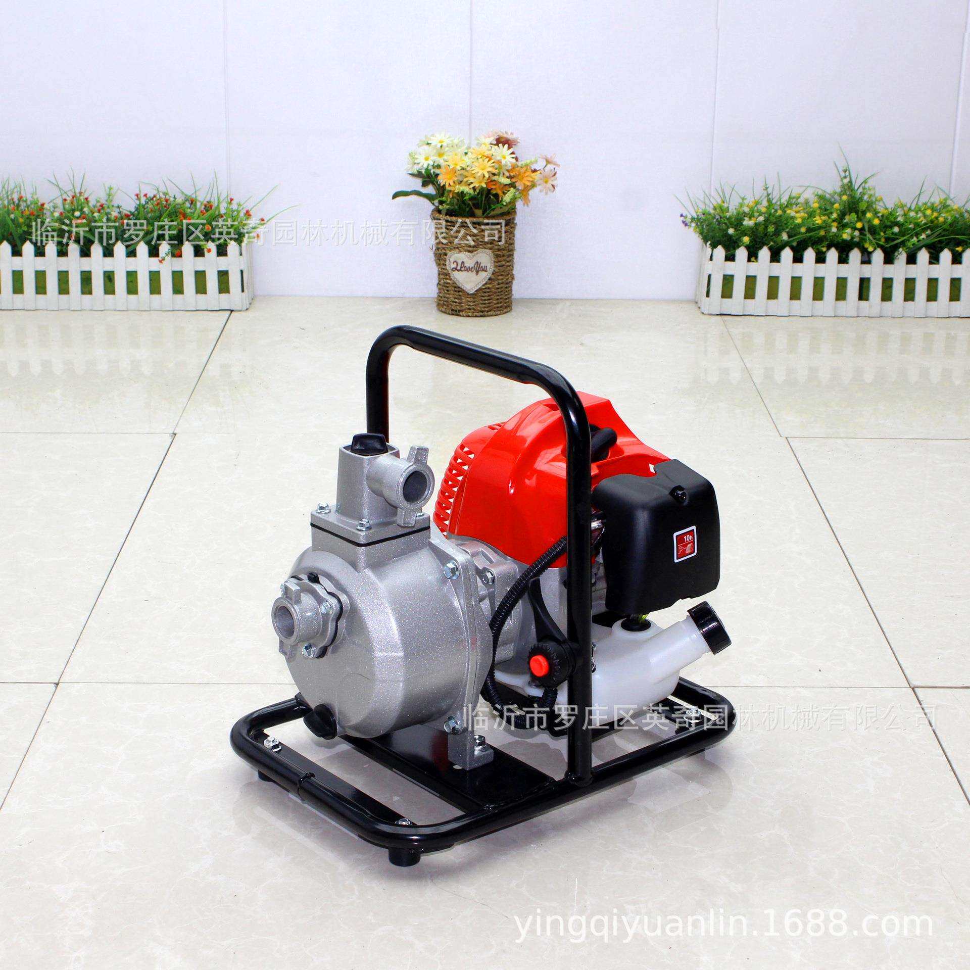 40-5一体1寸水泵汽油水泵高压园林家用浇菜自吸泵小型割灌农用抽
