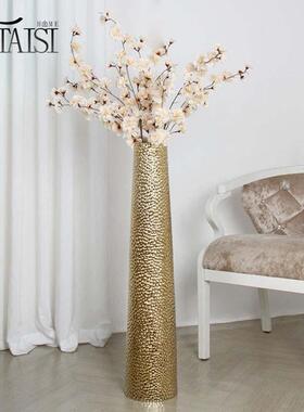 2020式现瓷代玄欧关入落地装饰花瓶大花插陶艺户术摆件水培花器瓷