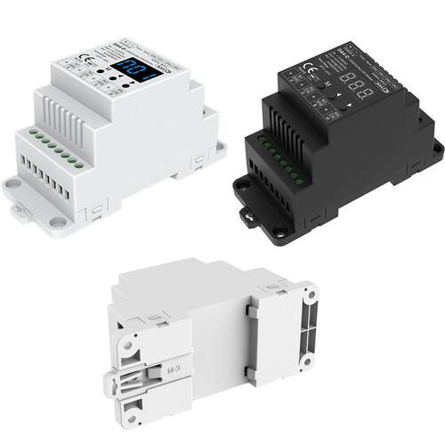 DC12-48VDALI-1-4地址 4路轨道式调光器 DT8 数显 快速自检 DA4-D