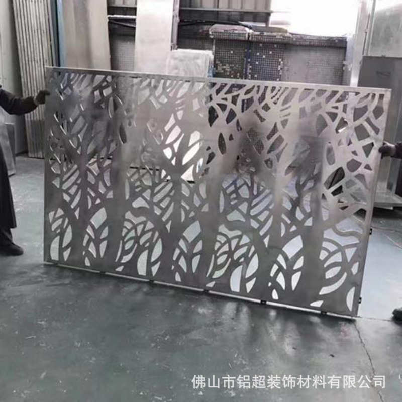 外墙氟碳铝单板 艺术镂空雕花冲孔铝单板墙 氟碳铝单板穿孔铝板