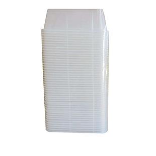 一次性塑料餐盒pp加厚饭盒500ml耐低温保鲜方盒配盖300套厂家直发