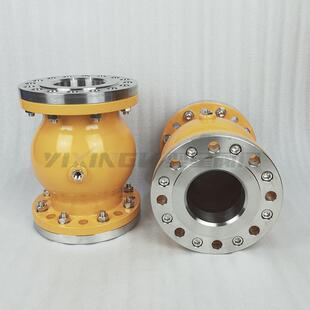 球形囊夹阀 G4气1X系式列铝合金329管夹管阀 气动夹管阀