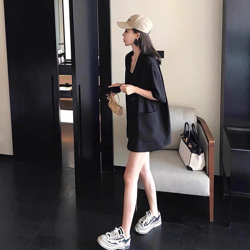 欧洲站成套搭配女装2025夏季新款高级感小个子西装套装时尚三件套